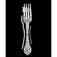 thumbnail image 3 of Longfellow Designs 20x24 Black Modern Framed Museum Art Print Titled - Be Grateful Fork, 3 of 5