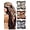 Leopard Print - Black & Gold+Caramel Brown+Black & Silver, variant on Women's Leopard Print Bandanas 3 Pack 35” Wrap Neck Silk Headscarf Satin Square Head Scarf