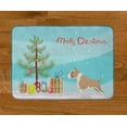 thumbnail image 4 of Carolines Treasures CK3528RUG Fawn & White Bull Terrier Christmas Tree Machine Washable Memory Foam Mat, 4 of 4