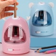 thumbnail image 2 of Electric Pencil Sharpener Battery Operated Pencil Sharpener for No.2/Colored Pencils(6-8mm)，blue, 2 of 5