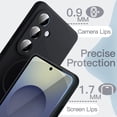 thumbnail image 6 of JETech Magnetic Silicone Case for Samsung Galaxy S26, Compatible with MagSafe, Silky Touch (Black), 6 of 7