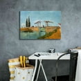 thumbnail image 4 of Epic Graffiti 'Die Zugbrucke' by Vincent Van Gogh, Giclee Canvas Wall Art, 26"x18", 4 of 8