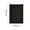 Black, variant on Black Leather Multi-Function Business Portfolio Folder, A4 Magnetic Clipboard Document Organizer with Card Slots and Pen Holder for Office Meetings and Contracts