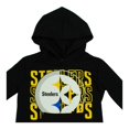 thumbnail image 3 of Sudadera NFL para Niño Acereros de Pittsburgh Negro Talla 4, 3 of 4