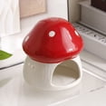 thumbnail image 5 of PpgejGEK Mushroom-Shaped Ceramic Hamster Hideaway House Cozy Cave Hideout for Small Animals Cage Decorative Pet Accessory, 5 of 9