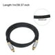 thumbnail image 2 of Cable Audio Óptico Unique Bargains Fibra Óptica 360 Grados 3.3 Ft Negro, 2 of 7