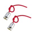 thumbnail image 2 of 2 PCS BA9S Bulb Socket Holder Base Wire Connector for LED Light Lamp Replacement, 2 of 4