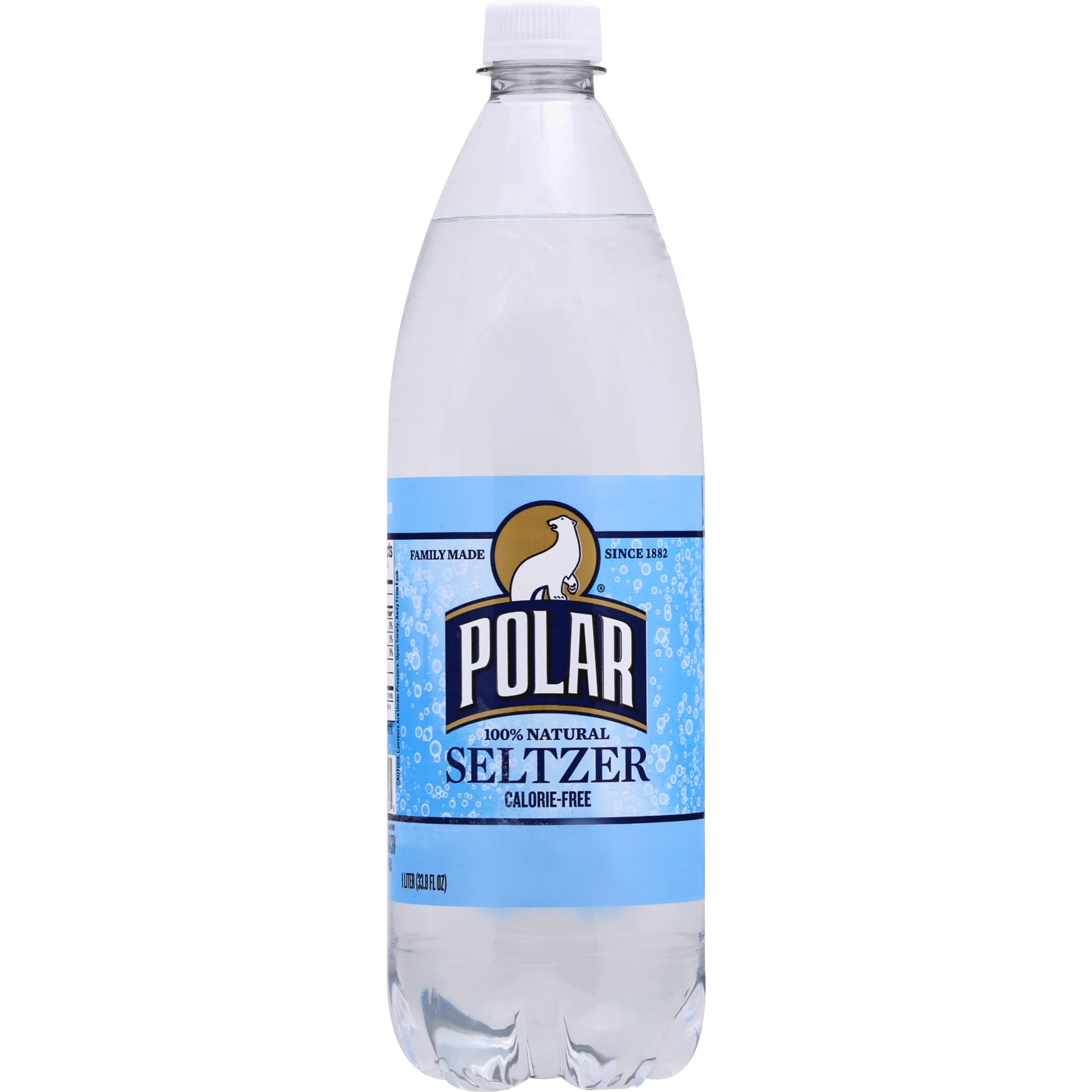 Polar Zero Calorie Original Sparkling Seltzer Water, 1 L, Bottle