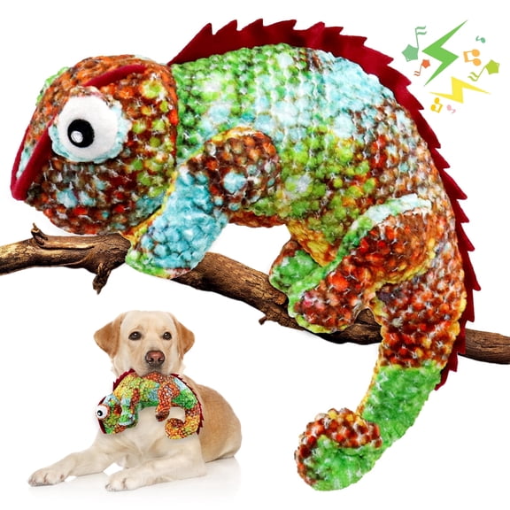 Squeaky Dog Toys for Aggressive Chewers,Plush Dog Toys for Soft Durable Stuffed Chew Dog Toys,Squeaky Plush Dog Toy For Small Medium Large Dog