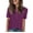 138#Purple, variant on Womens Summer Tops 2026 Short Sleeve Shirts Beach Vacation Outfits Dressy Casual Blouses Pink 3XL