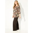 thumbnail image 3 of Catherines Women's Plus Size Ponte Wide Leg Pant, 3 of 3