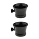 thumbnail image 1 of Qarigey Black Ceramics Men's Shaving Mug Bowl Cup Brush Mug Barber Beard Soap Shave Tipo 1 2Conjunto, 1 of 1