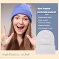 thumbnail image 2 of Gorros Beanie Minnieouse Unisex Multifuncional a Prueba de Viento Blanco, 2 of 5