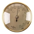 thumbnail image 4 of Barómetro, herramienta de pronóstico meteorológico, herramienta de presión de aire, accesorio robusto de alto rendimiento, manómetro para oficinas y Cara de oro, 4 of 8