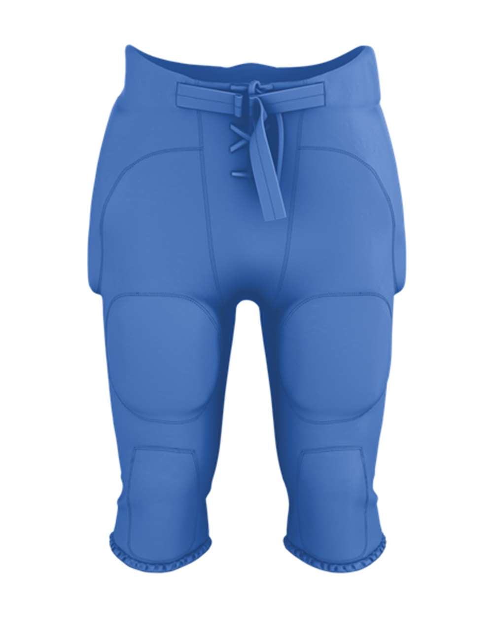 Alleson Athletic Youth Integrated Football Pants Color Royal