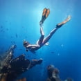 thumbnail image 2 of Set de Snorkel ZEEPORTE Máscara aletas con equipo adulto y bolsas, 2 of 8