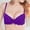 Purple, variant on Womens Bras Comfortable Underwire Half Coverage Seamless Push Up Bra Wire Support Everyday Bras XL