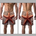 thumbnail image 3 of luoweisi Men's Beach Shorts Quick Dry Swim Trunks with Mesh Lining Starfish L, 3 of 5