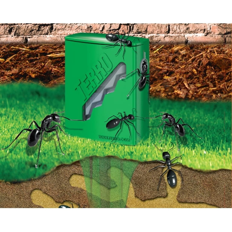 TERRO, Outdoor Liquid Ant Killer Bait Stakes, T1812, Waterproof, 8
