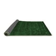 thumbnail image 2 of Ahgly Company Indoor Round Abstract Emerald Green Contemporary Area Rugs, 5' Round, 2 of 4