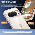 thumbnail image 5 of KOMI for Google Pixel 9 Pro XL Case, with 1X Screen Protector, Clear [Not Yellowing] [Military-Grade Drop Protection] Slim Shockproof Protective Cover Phone Case for Pixel 9 Pro XL, Clear, 5 of 5