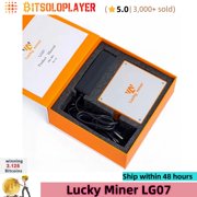 Lucky Miner LG07 Litecoin Dogecoin Miner 11MH/S LTC & Doge Miner Scrypt ASIC Miner WiFi 2.4GHz Crypto Mining Machine Silent for Home Mining