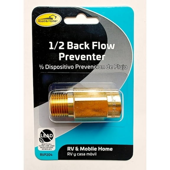 Road & Home 1/2 in. Backflow Preventer, Brass