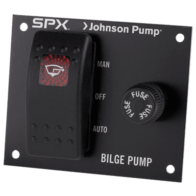 Johnson Pump #82044 Bilge Pump 3-way Panel Switch,