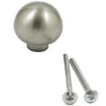 thumbnail image 3 of Die-Cast Round Bi-Fold Door Knob, 1-1/4 Inches, Satin Nickel by Stone Harbor Hardware, 3 of 4