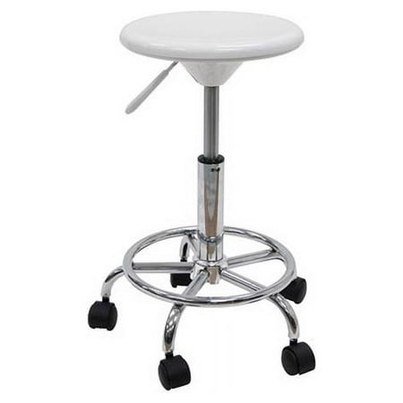 Studio Designs - Studio Stool - White/Chrome