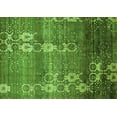 thumbnail image 1 of Ahgly Company Indoor Rectangle Abstract Green Modern Area Rugs, 3' x 5', 1 of 4