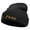 Black, variant on El Paso Logo Embroidered Super Stretch Knit Watch Cap Beanie - Royal OSFM