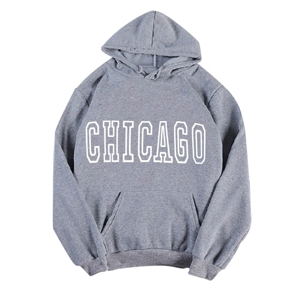 Gibobby Sudaderas de mujer, Sudadera Deportiva Mujer con Cierre, Sudadera con Capucha de Manga Larga, Tops para Chicas Adolescentes, Ropa estética(Gris,XG)