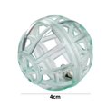 thumbnail image 3 of Gatito Scratch Rattle Ball Interactive Pet Hollowed Bell Cat Teaser Juguetes Ehuebsd Para estrenar, 3 of 5