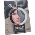 thumbnail image 1 of Espejo De Maquillaje Con Aumento De 8x - Luz Led - Poderosa Ventosa - Rotación 360° - Espejo Iluminado De Baño Para Cosmético Y Afeitar - Marco Blanco, 1 of 8