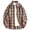 @4, variant on Amzcrzy Men's Shirts Long Sleeve Button Plaid Shirts Cotton Regular Oversized Relaxed Fit Flannel Shirt