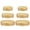 gold (6pcs), variant on Innovative Life 6-Piece Gold Metal Cake Stand Set, 3 Sizes Dessert Display Platter for Party Decor