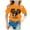 Orange, variant on Gelikeya Shirts for Boys Size 12-14 Cute Cartoon Character Print Short Sleeve T Shirt Funny Graphic Tees Tops Summer Clothes White 12-14 Years