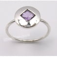 thumbnail image 3 of .925 Silver Fabulous Purple Amethyst Lightweight Ring Size 6.5 Factory Direct, 3 of 3