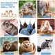 thumbnail image 4 of Hamaca de jaula para animales pequeños, hamaca para animales pequeños, hamaca de azúcar de 3 capas, accesorios para jaula de hámster, acogedora cama para animales pequeños para chinchillas, loros,, 4 of 5