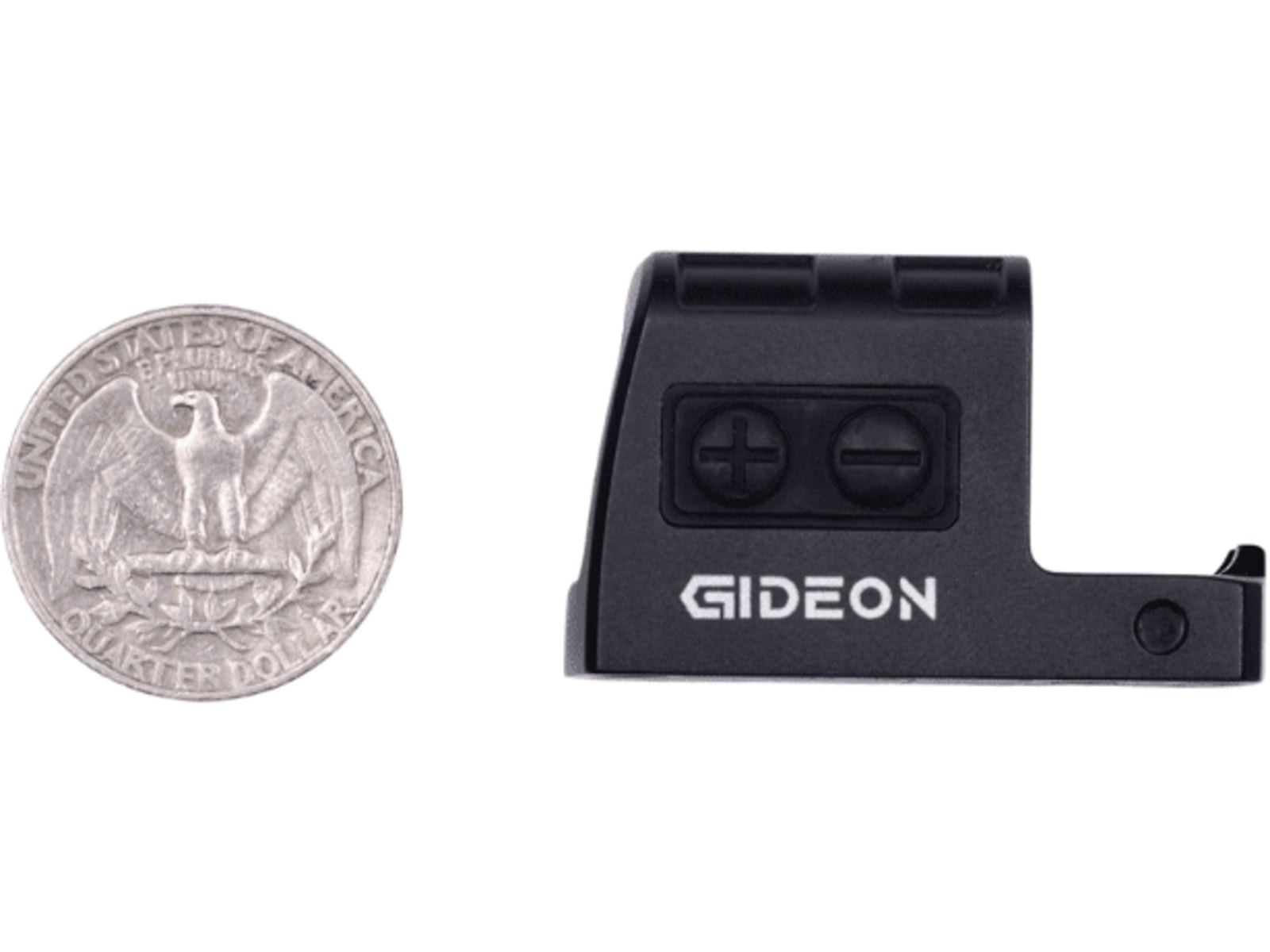 Gideon Optics Valor Mini Micro 1x 20.5x16mm Reflex Red Dot Sight, 3 MOA Dot Reticle, Black