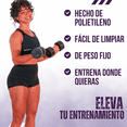thumbnail image 4 of KIT PAR DE MANCUERNAS DE 7LB C/U + UN PAR DE POLAINAS DE 3KG CADA UNA, 4 of 6