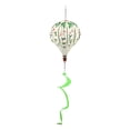 thumbnail image 3 of Molino de viento con forma de globo aerostático, manga de viento giratoria para decoración de porches y jardines. Pájaro beige, 3 of 9