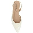thumbnail image 4 of Journee Womens Daphnne Sling Back Pointed Toe Flats, Widths Available, 4 of 9