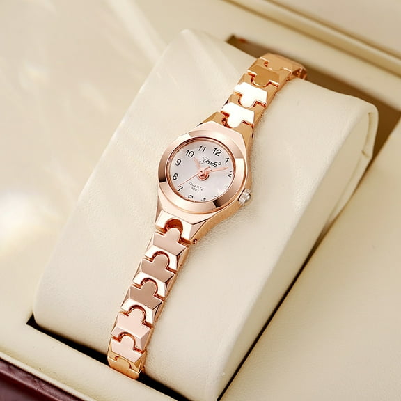Fashion Steel Band Bracelet for Women, Simple Style High Quartz Watch
