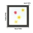 thumbnail image 3 of Dried flowers and leaves specimen frame wooden frame with real, 3 of 7