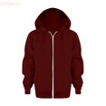 thumbnail image 2 of LYHaoo Boys Zip Up Hoodie Sweatshirt, Long Sleeve School Uniform Pullovers Sweatshirt Jacket,7-8 Years, 2 of 6