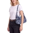 thumbnail image 5 of Gustave Denim Crossbody Bag for Women Cute Y2k Hobo Shoulder Bag Multi Pockets Vintage Jean Tote Purse Handbag(Blue), 5 of 8