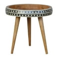 thumbnail image 2 of Dining Tables Artisan Furniture Solid Wood Small Dotted End Table,Coffee Tables, 2 of 8
