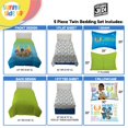 thumbnail image 2 of Juego de edredón doble Star Wars Young Jedi Adventures – Ropa de cama para niños de 5 piezas incluye sábanas de edredón y funda de almohada – Juego de cama de microfibra súper suave, 2 of 6